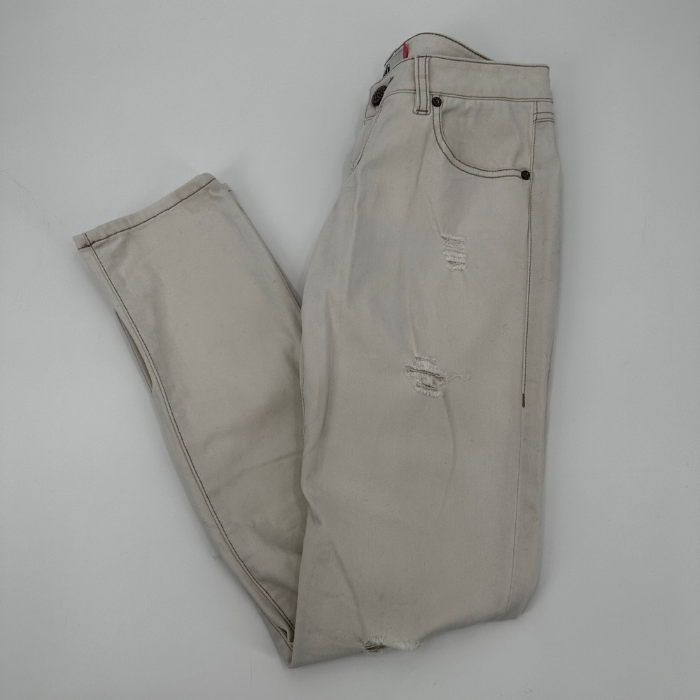Cabi Jeans Slim Boyfriend Distressed Light Wash Women's Size 2